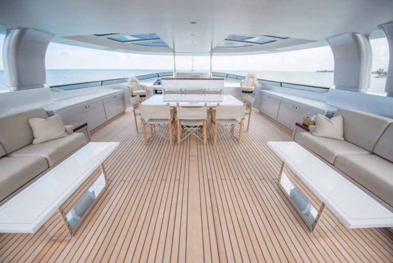 POLLY Sundeck view aft