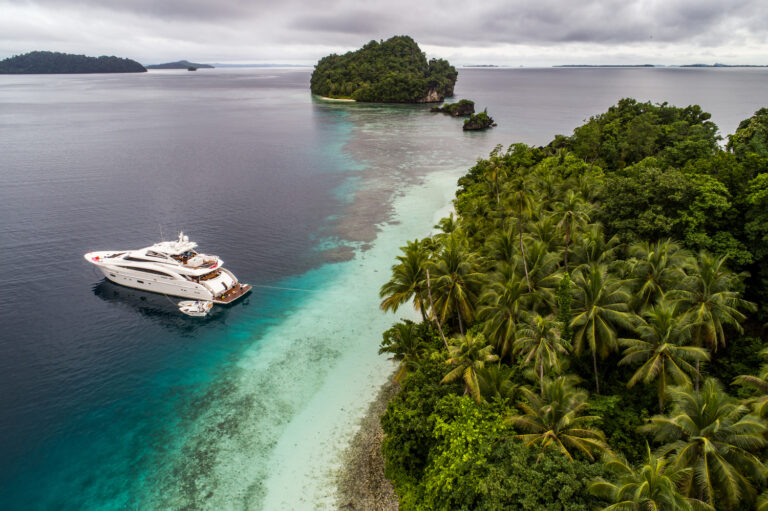 Paradise In Raja Ampat Anchored