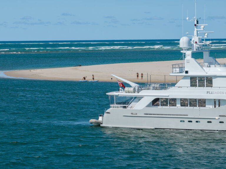 Pleiades II Aft Beach Waves