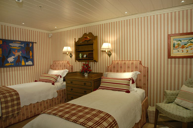 Polar Star Twin Guest Stateroom
