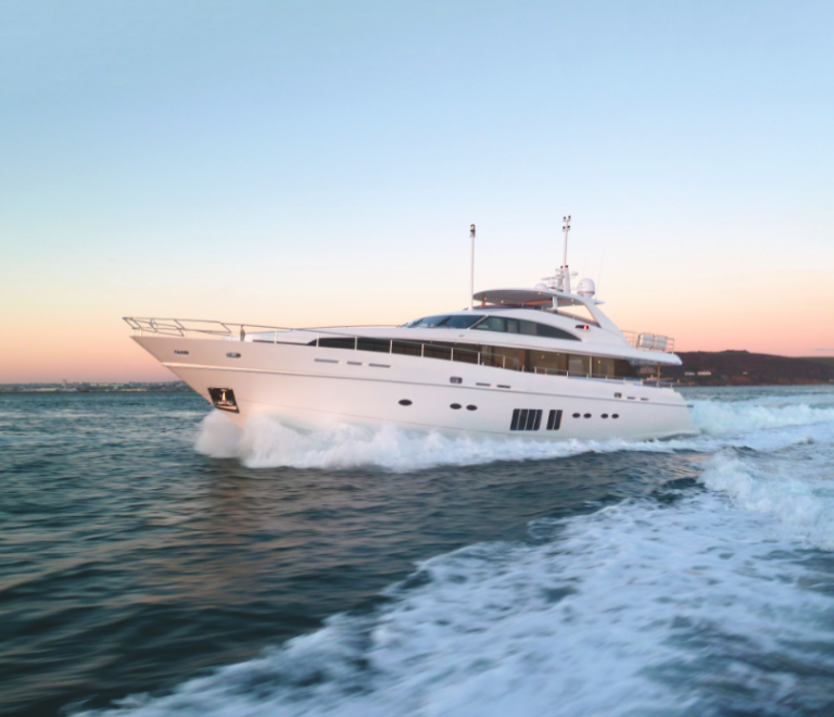 Princess 32M - same series as yacht Centurion - Image credit Princess Yachts International
