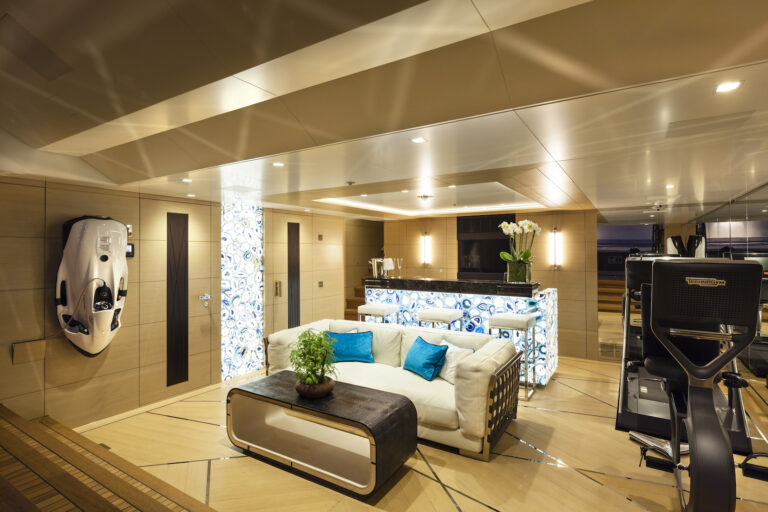 Relaxation Area, Gym And Beach Club Area