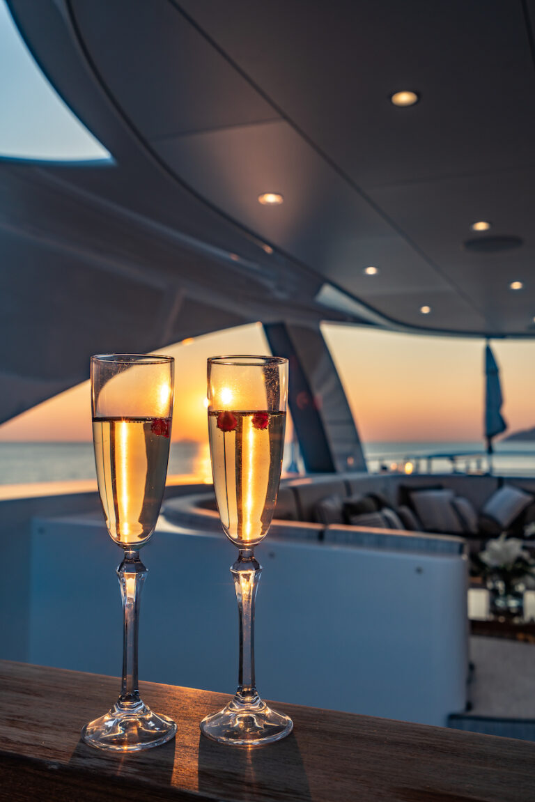 Relaxing Evening Aboard