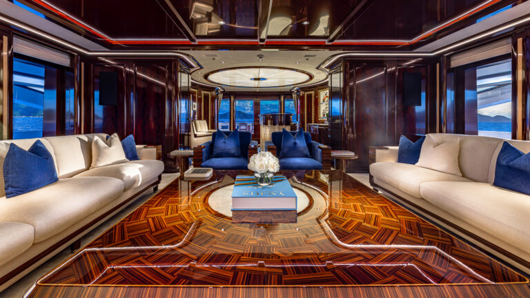 Rock It Main Salon - Great Seating Arrangement Credit Yachting Image