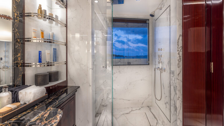 Rock It Master King Suite - Bathroom Detail Credit Yachting Image