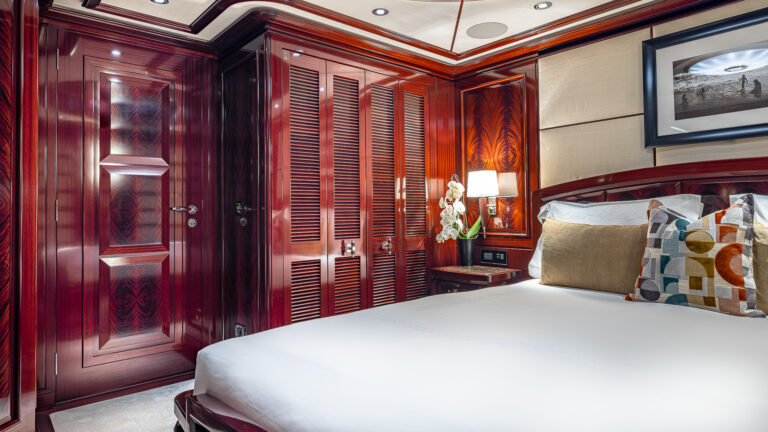 Rock It Queen Guest Suite Wardrobe - Storage Credit Yachting Image