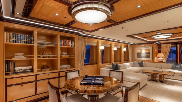 Rock It Upper Deck - Skylounge Game Table Credit Yachting Image