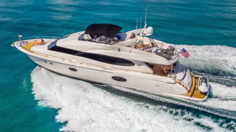 Running Profile Of Motor Yacht Living The Dream