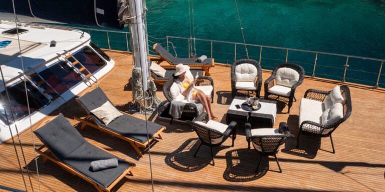 Exterior Relaxation Area With Sea Views