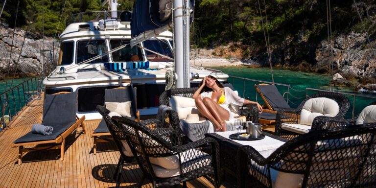 Exterior Relaxation Area With Sea Views