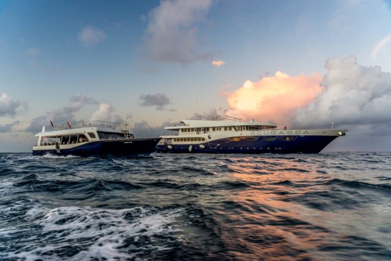SCUBASPA With Dive Boat