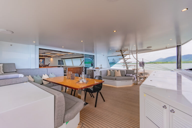 Aft Deck Seating Area