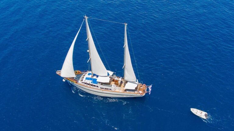 Aerial View At Anchor