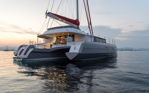 SY STERGANN II - Starboard quater