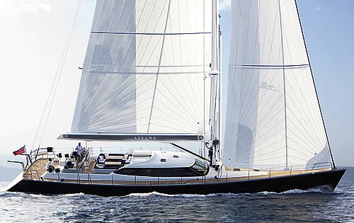 Sail Yacht AIYANA - Sailing