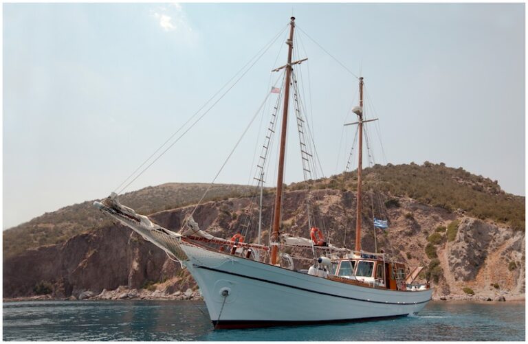Sail Yacht ELEFTHERIA - At ANchor