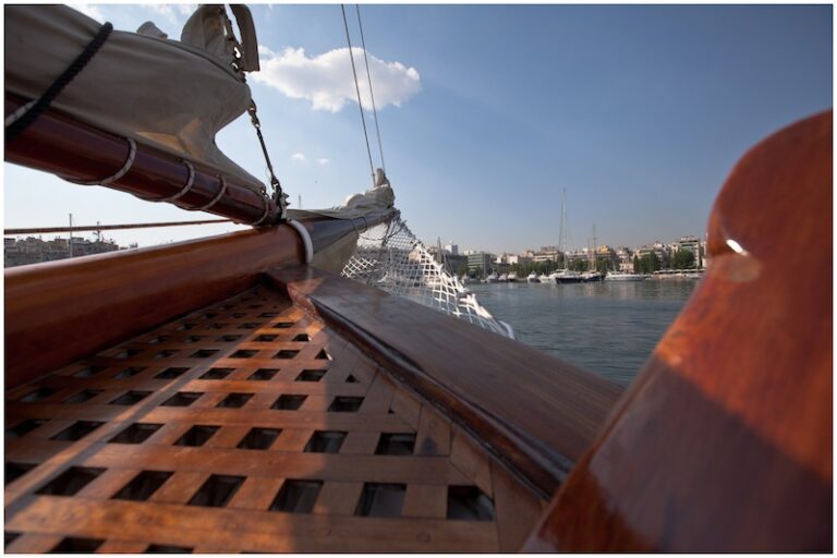 Sail Yacht ELEFTHERIA - Bow