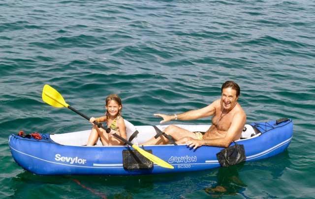 Sail Yacht JAMBALAYA - Kayaking
