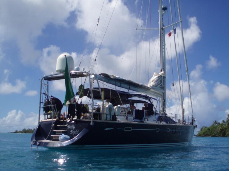 Sail yacht BILLY BUDD -  Aft View