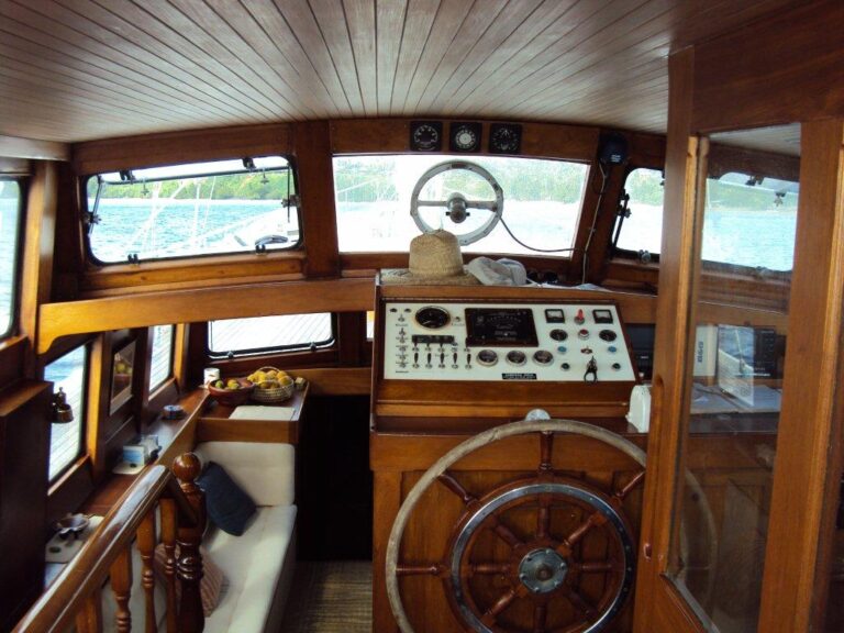 Sailing Yacht TAU - Wheelhouse