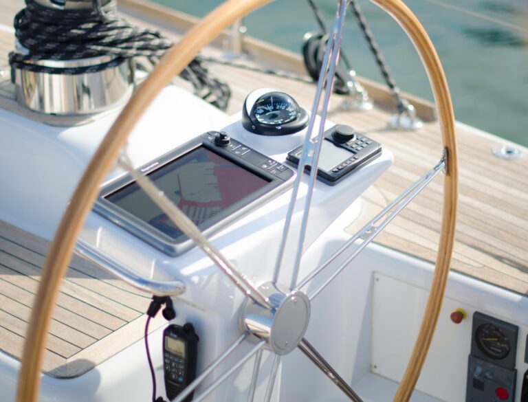 Sailing Cockpit With Steering