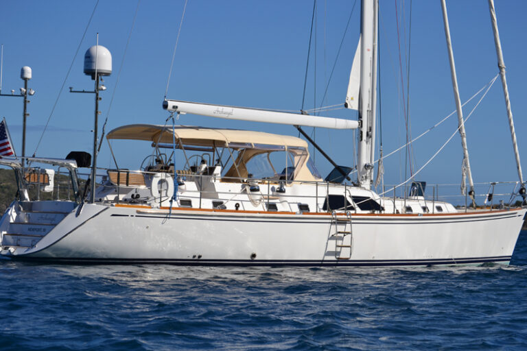 Sailing yacht Archangel - At Anchor