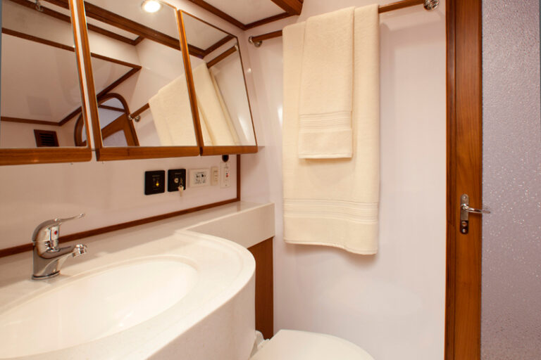 Sailing yacht Archangel - bathroom
