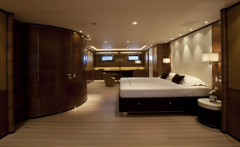 Sailing yacht FIDELIS - Master Cabin - Credit Perini Navi