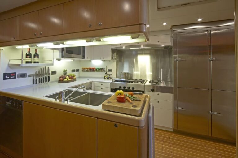 Sailing yacht Nephele - Galley