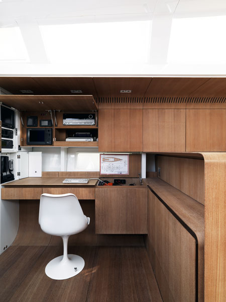 Sailing yacht POLYTROPON II -  Navigation area