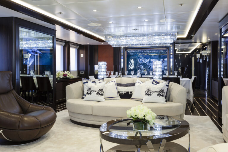 Salon With Dining Area