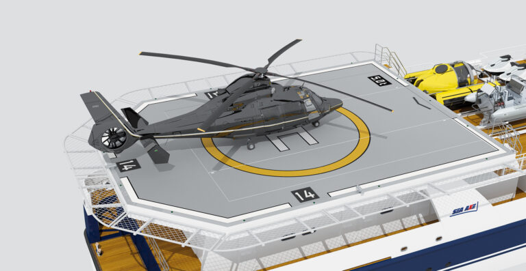 SeaAxe 6711 Heli Hangar 1