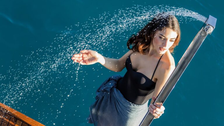 Shower On Beach Platform