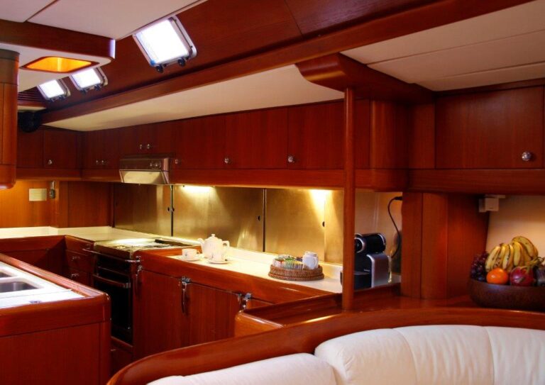 South East Asia charter yacht Aspiration - Galley