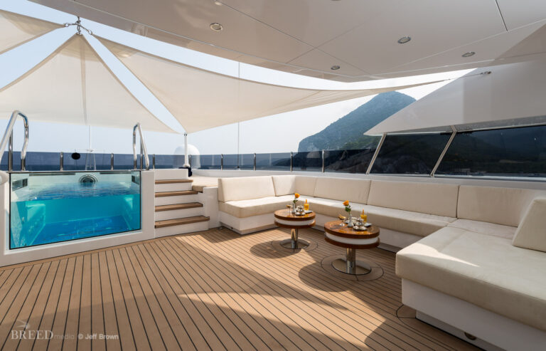 Spa Pool On The Sun Deck