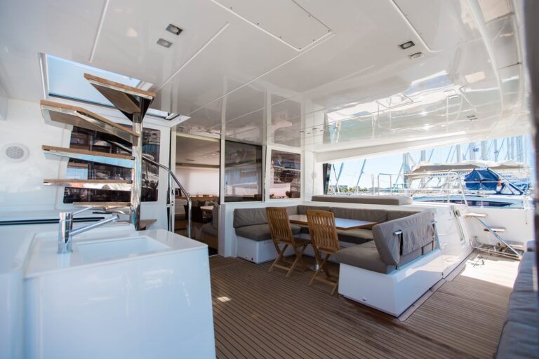 Spacious Aft Deck