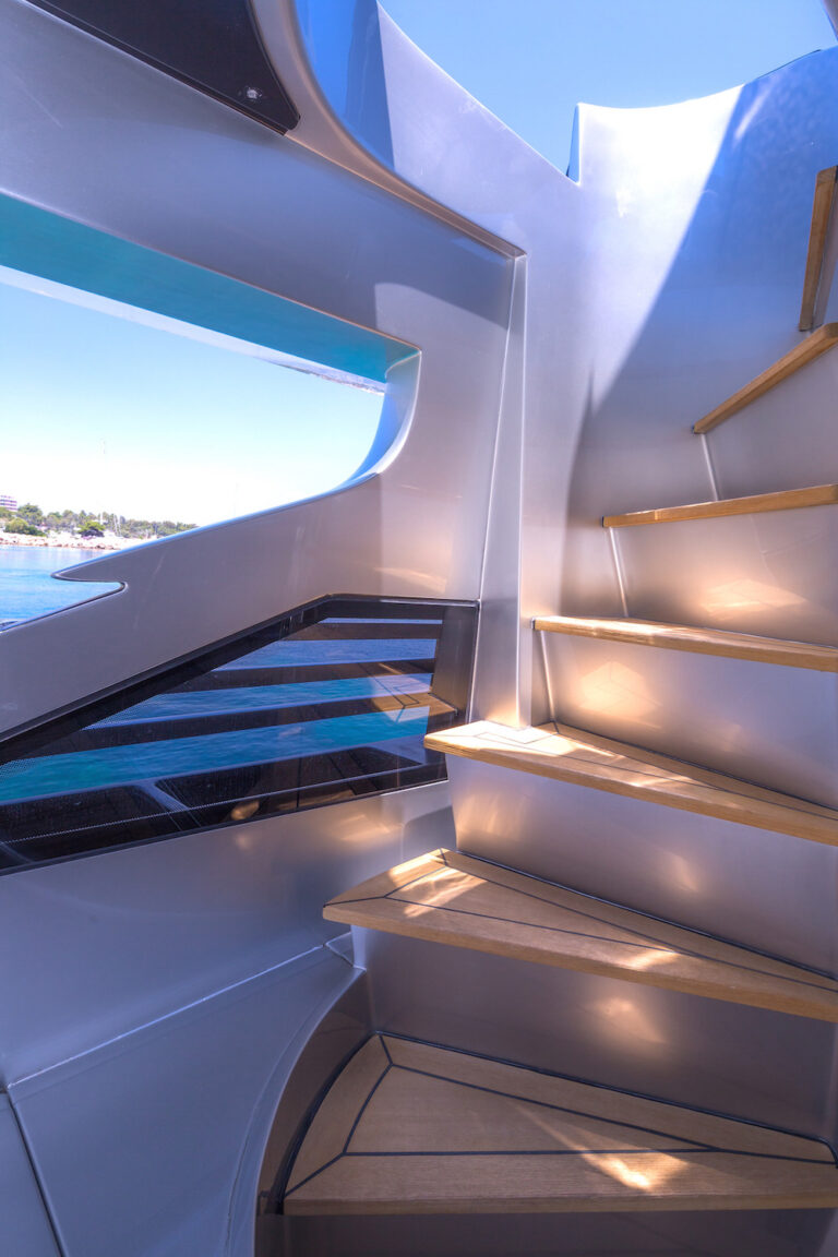 Steps To Upper Deck