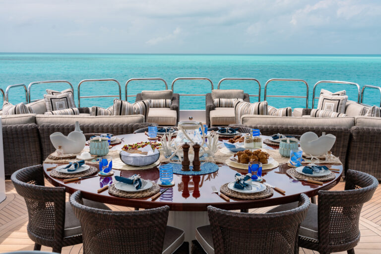 Sun Deck Dining - Photo Credit Ocean Air Media