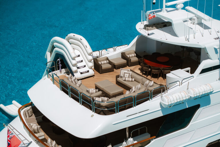 Sun Deck With Water Slide