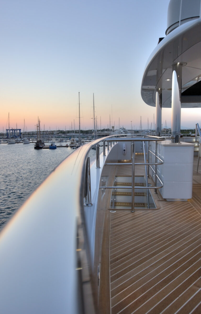 Sundeck stairs