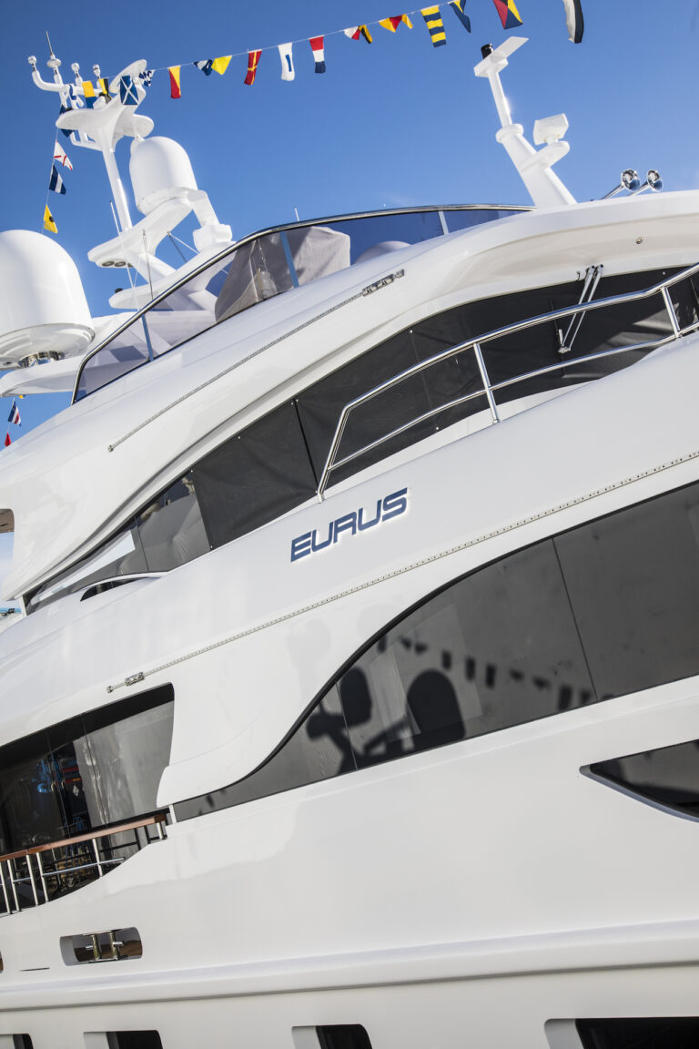 Superyacht EURUS By Benetti  - A Delfino Vessel At Launch