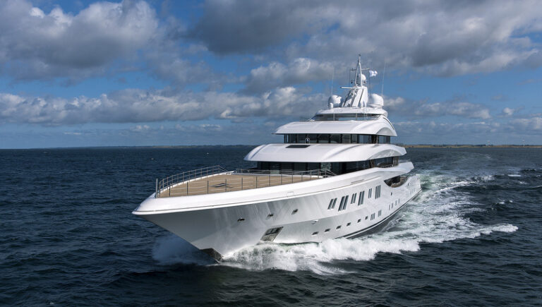 Superyacht ORCHID - Photo by Klaus Jordan