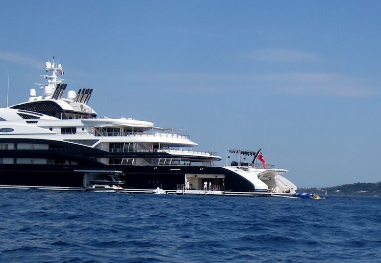 Superyacht SERENE in the Mediterranean