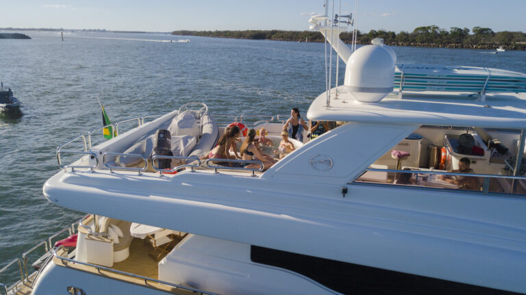 Triple 888 Eight Aft Deck Aerial