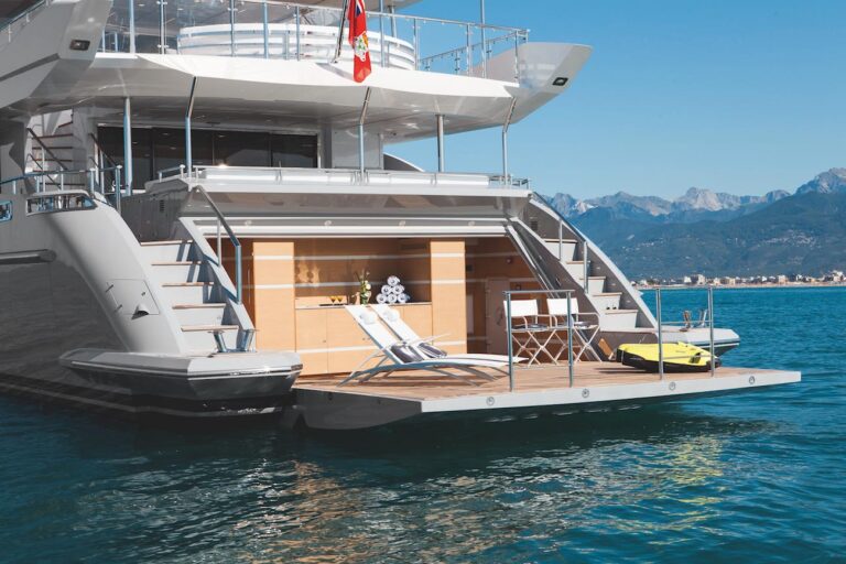 Beach Club Swim Platform