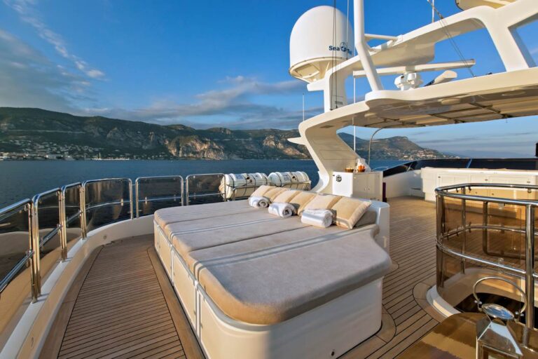 Yacht AFRICAN QUEEN -  Sundeck Sunpads