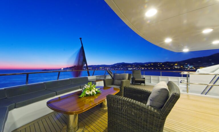 Yacht AXANTHA II - Upper Aft Deck
