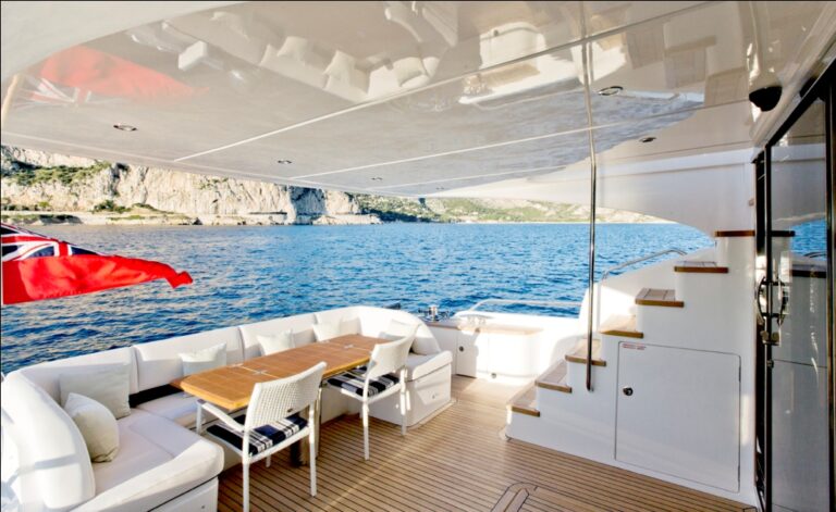 Yacht CARTE BLANCHE III - Aft Deck