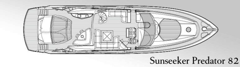 Yacht CHAMPNEYS - Deck Plan