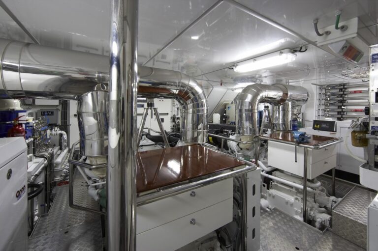 Yacht CYRUS ONE - Engine Romm